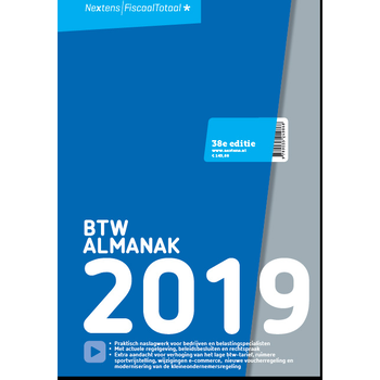 Nextens BTW Almanak 2019 (Paperback) bij Singel 344