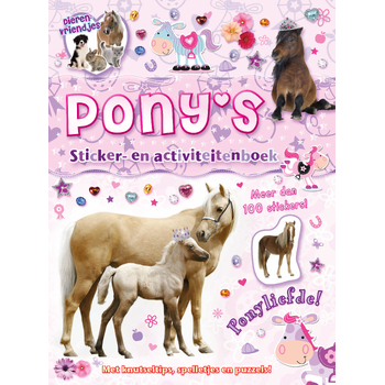 Pony's sticker- en activiteitenboek - Dierenvriendjes (Paperback) bij Singel 344