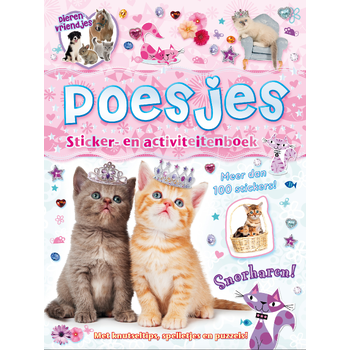 Poesjes sticker- en activiteitenboek - Dierenvriendjes (Paperback) bij Singel 344