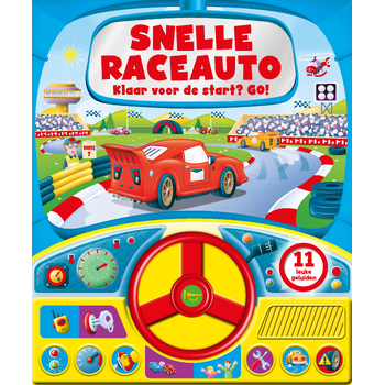 Snelle Raceauto - Geluidboek (Board book) bij Singel 344