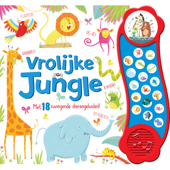 Vrolijke Jungle - geluidboek (Board book) bij Singel 344