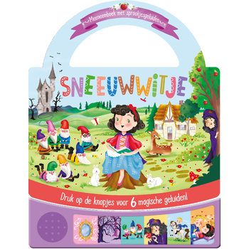 Sneeuwwitje-Meeneemboek met sprookjesgeluiden (Board book) bij Singel 344