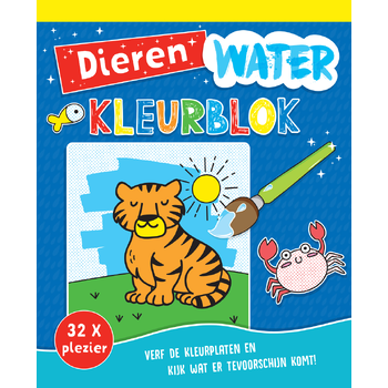 Waterkleurblok Dieren (Paperback) bij Singel 344