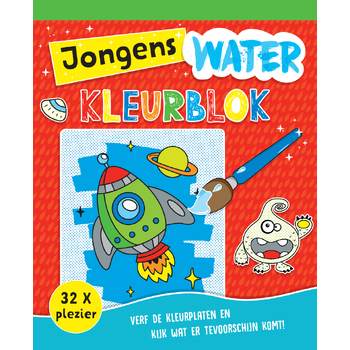 Waterkleurblok Jongens (Paperback) bij Singel 344
