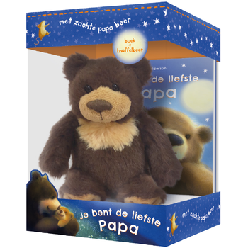Je bent de liefste papa - boek & knuffelbeer (Hardback) bij Singel 344