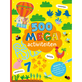 500 Mega activiteiten (Paperback) bij Singel 344