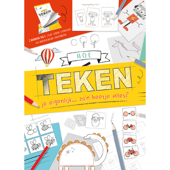 Hoe teken je eigenlijk... zo'n beetje alles? (Board book) bij Singel 344