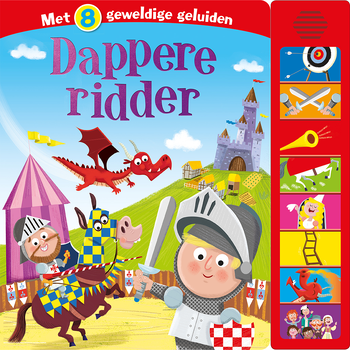 Geluidenboek Dappere ridder (Board book) bij Singel 344