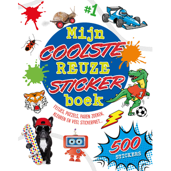 Mijn coolste reuzestickerboek - Reuzestickerboeken (Paperback) bij Singel 344
