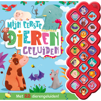 Geluidenboek - Mijn eerste dierengeluiden (Board book) bij Singel 344