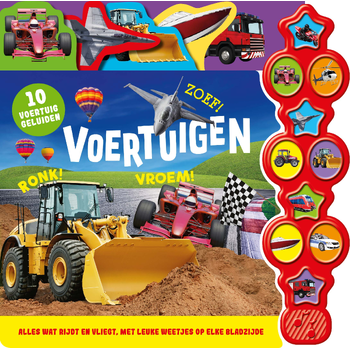 Geluidenboek - Voertuigen (Board book) bij Singel 344