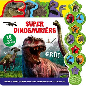 Geluidenboek - Superdinosauriërs (Board book) bij Singel 344