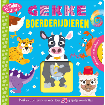 Gekke boerderijdieren - Wonderwiel (Board book) bij Singel 344