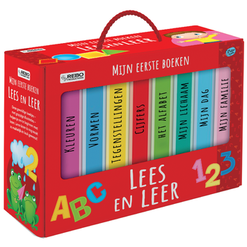Lees en leer - Mijn eerste boeken (Board book) bij Singel 344