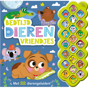 Bedtijd dierenvriendjes - geluidenboek (Board book) bij Singel 344