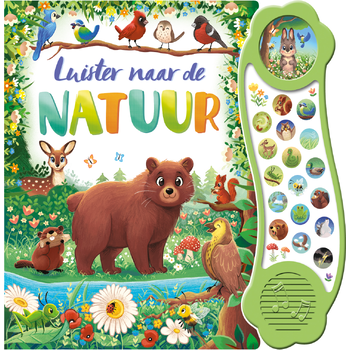 Luister naar de natuur - Geluidboek (Board book) bij Singel 344