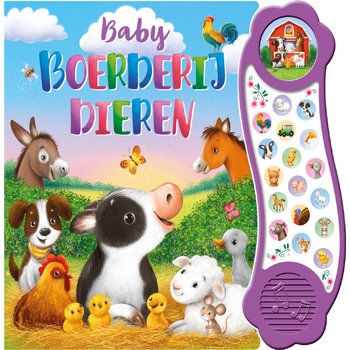 Baby boerderijdieren - Geluidenboek (Board book) bij Singel 344