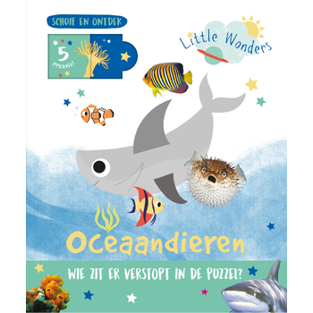 Oceaandieren - Schuif en ontdek (Board book) bij Singel 344