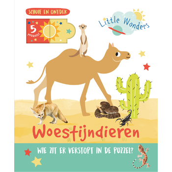 Woestijndieren - Schuif en ontdek (Board book) bij Singel 344