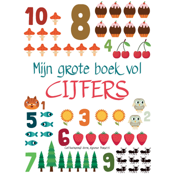 Mijn grote boek vol cijfers (Board book) bij Singel 344