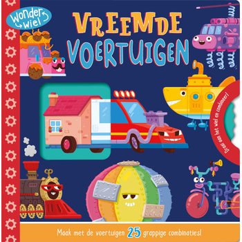 Vreemde voertuigen - Wonderwiel (Board book) bij Singel 344