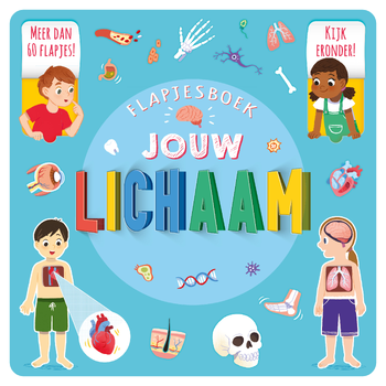 Flapjesboek Jouw lichaam (Board book) bij Singel 344