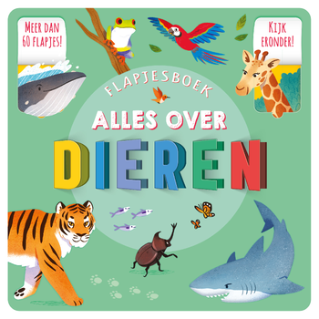 Flapjesboek Alles over dieren (Board book) bij Singel 344