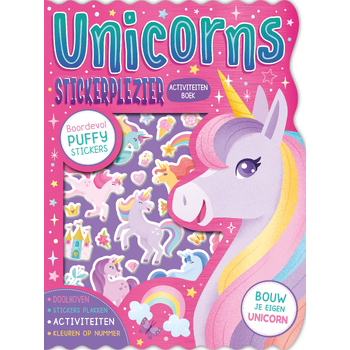 Stickerplezier activiteitenboek Unicorns (Paperback) bij Singel 344