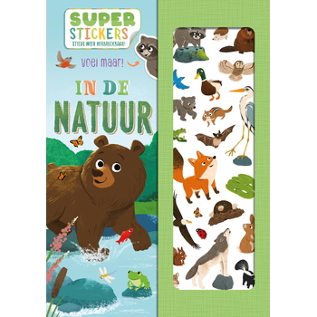 Superstickers In de natuur (Board book) bij Singel 344