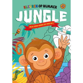 Jungle - Kleuren op nummer (Paperback) bij Singel 344