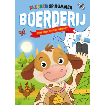 Boerderij - Kleuren op nummer (Paperback) bij Singel 344