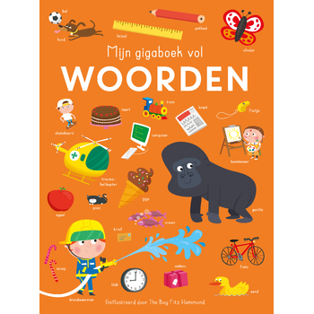 Mijn gigaboek vol woorden (Board book) bij Singel 344