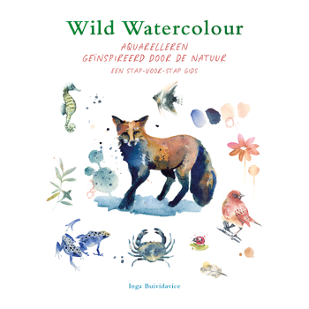 Wild watercolour (Paperback) bij Singel 344