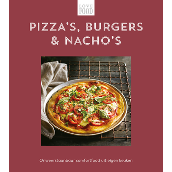 Pizza's, burgers & nacho's - Love food (Hardback) bij Singel 344