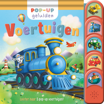 Voertuigen – Pop-up geluidenboek (Board book) bij Singel 344