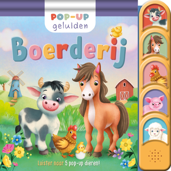 Boerderij – Pop-up geluiden (Board book) bij Singel 344