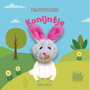 Konijntje - Vingerpopvriendjes (Board book) bij Singel 344