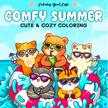 Comfy summer - Cute & cozy coloring (Paperback) bij Singel 344