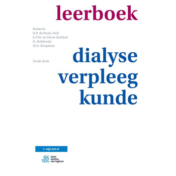 Leerboek Dialyseverpleegkunde (Hardback) bij Singel 344
