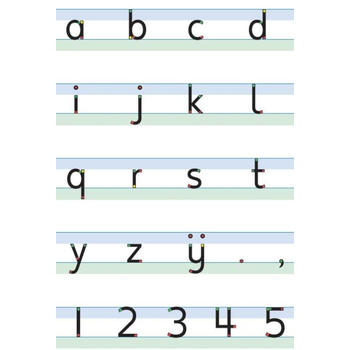 Letter- en cijferkaart (Paperback) bij Singel 344