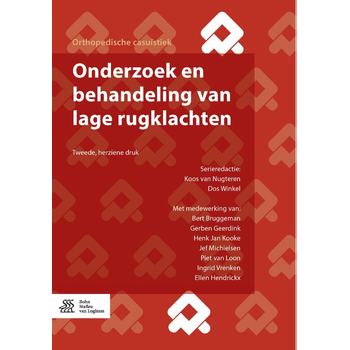 Onderzoek en behandeling van lage rugklachten (Paperback) bij Singel 344