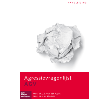 Agressievragenlijst (AGV) - handleiding (Paperback) bij Singel 344