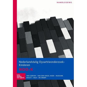 Nederlandstalig Dysartrieonderzoek - Kinderen (NDO-K) complete set bij Singel 344
