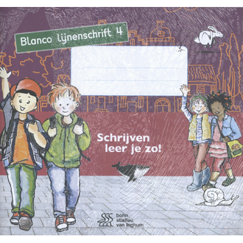 Schrijven leer je zo! - Blanco lijnenschrift 4 - set van 5 ex. (Paperback) bij Singel 344