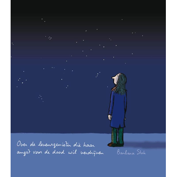 Over de levensgenieter die haar angst voor de dood wil verdrijven (Hardback) bij Singel 344
