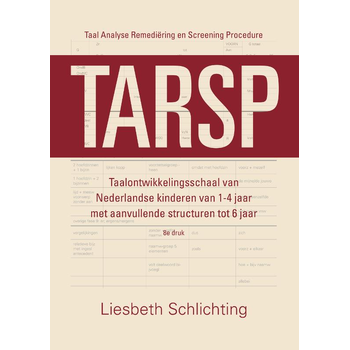 TARSP - Taal Analyse Remediëring en Screening Procedure (Paperback) bij Singel 344