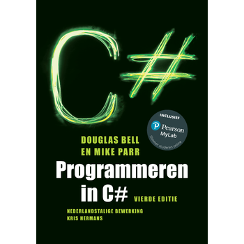 Programmeren in C#, 4e editie met MyLabNL toegangscode (Paperback) bij Singel 344
