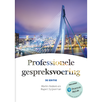 Professionele gespreksvoering, 3e editie met MyLab NL toegangscode (Paperback) bij Singel 344