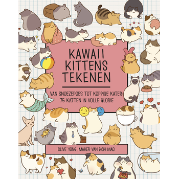 Kawaii kittens tekenen (Paperback) bij Singel 344