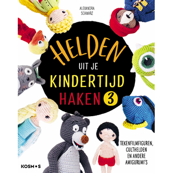 Helden uit je kindertijd haken 3 (Hardback) bij Singel 344